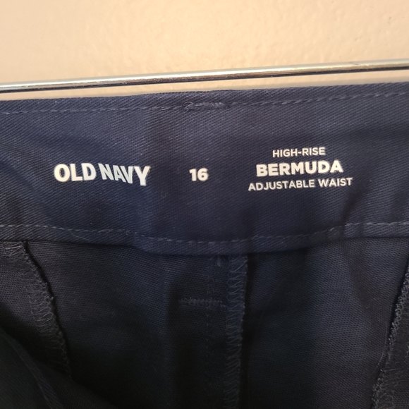 Old Navy dar l blue shorts size 16 - Picture 3 of 7